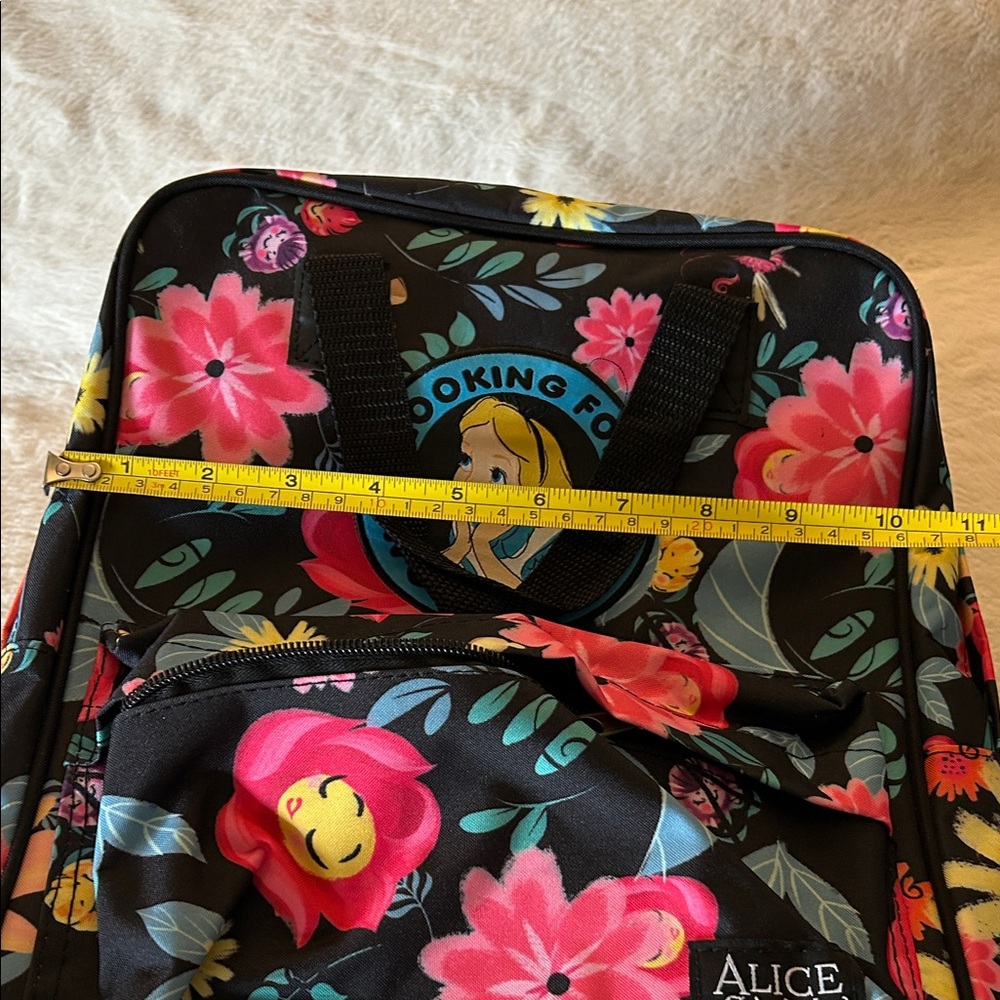 Alice in Wonderland Floral Backpack - Picture 7 of 8